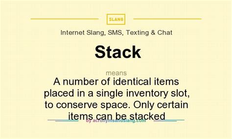 stacks meaning in tagalog